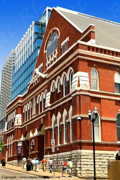 Ryman Auditorium country music city Nashville Tennessee USA www.remylacroixphoto.com