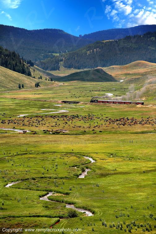 Cumbres Pass Steam Train New Mexico USA www.remylacroixphoto.com