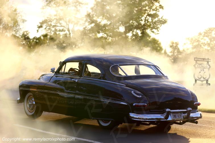 Mercury Eight 1949 Route 66 Towanda Illinois USA www.remylacroixphoto.com