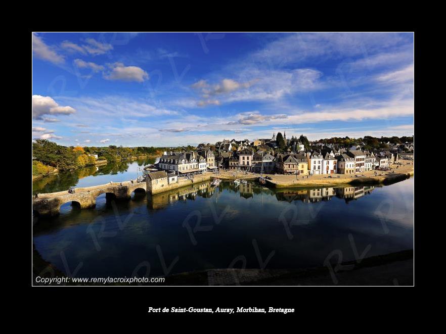 Port de Saint Goustan Auray Morbihan Bretagne France