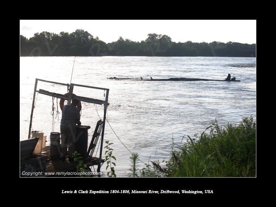 Lewis & Clark Expedition 1804-1806 Missouri River Washington Missouri USA