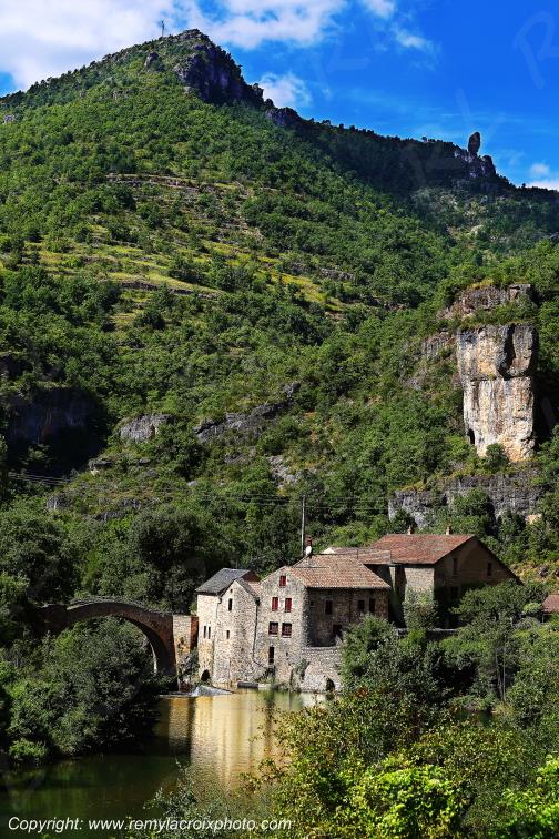 Moulin de Corps canyon de la Dourbie Aveyron Occitanie France www.remylacroixphoto.com