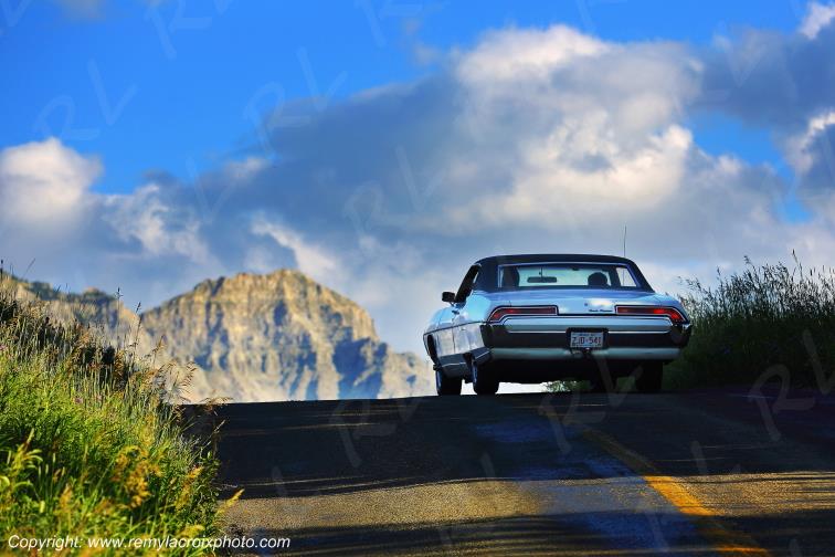 Pontiac Grande Parisienne 1969 Waterton Lakes Alberta Canada www.remylacroixphoto.com