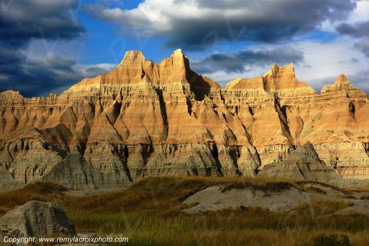 Cedar Pass Badlands National Park South Dakota USA