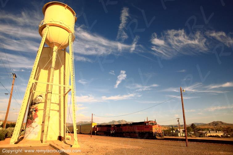 Kingman Railroad Station Route 66 Arizona USA www.remylacroixphoto.com