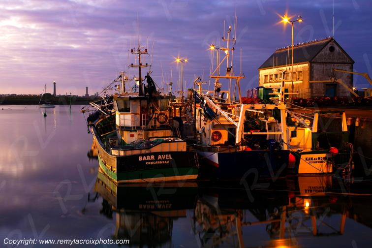 Port de St Gu�nol� Finist�re Bretagne France www.remylacroixphoto.com