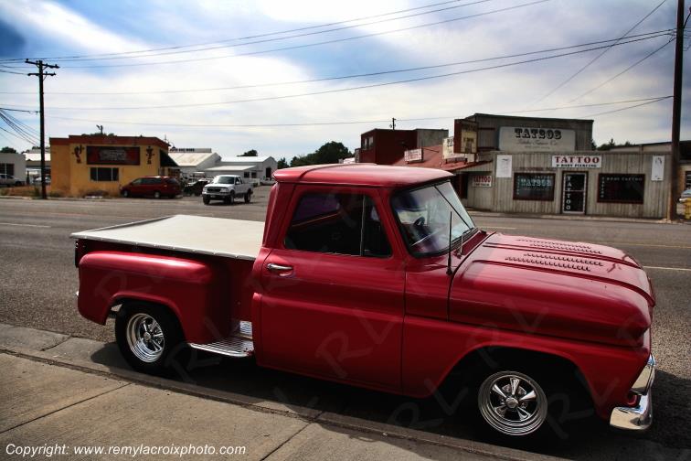 Idaho Falls  Chevrolet C10 1966 Pick-up Truck Idaho Rocky Mountains USA www.remylacroixphoto.com