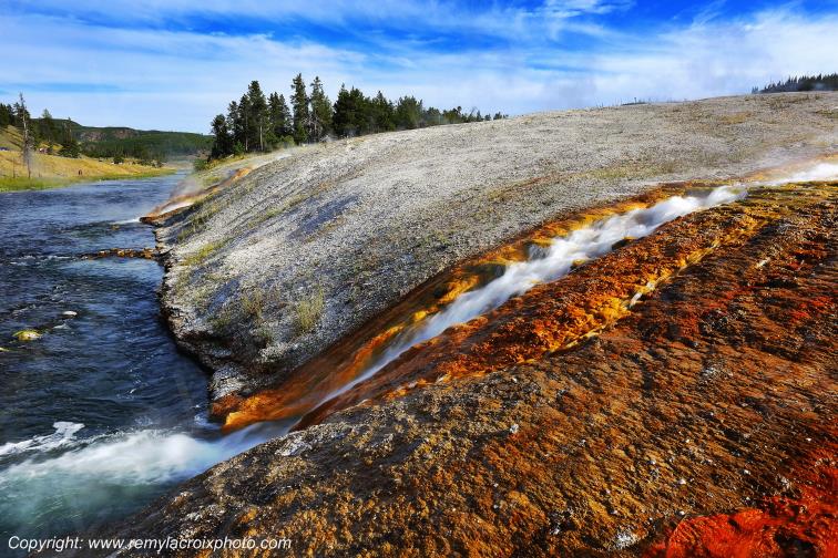 Midway Geyser Basin Yellowstone National Park Wyoming USA www.remylacroixphoto.com