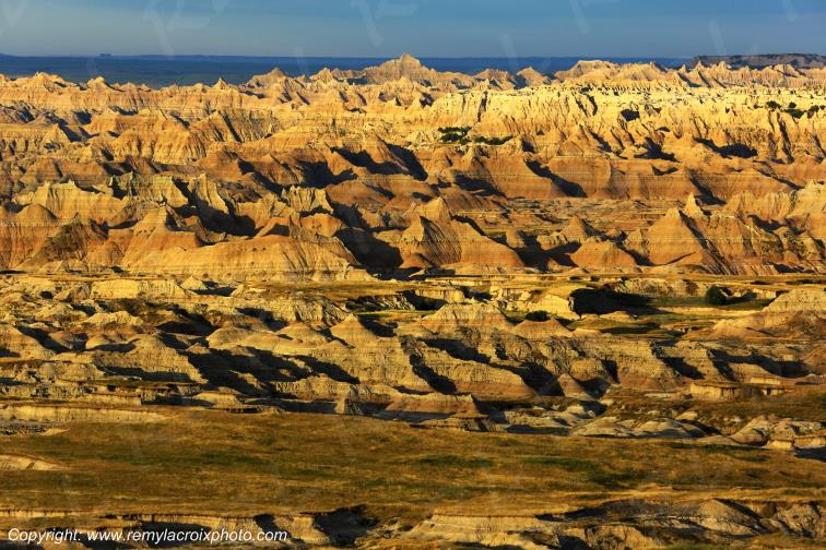 Pinnacles Overlook Badlands National Park South Dakota USA
