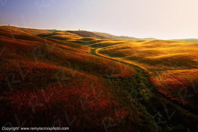Crete Senesi Val d'Orcia Tuscany Italy Toscane Italie www.remylacroixphoto.com