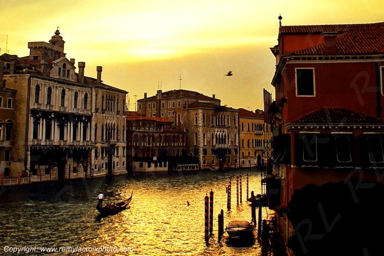 Venise Grand Canal V�n�tie Italie Italy Italia www.remylacroixphoto.com