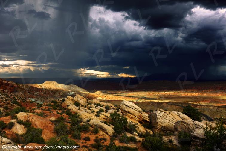 Salt Valley Overlook Arches National Park Utah USA