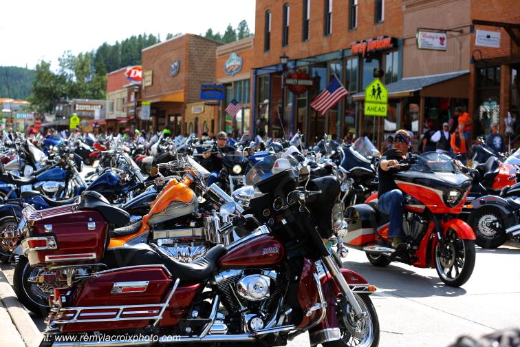 Harley-Davidson Hill City Bikers Black Hills South Dakota USA www.remylacroixphoto.com