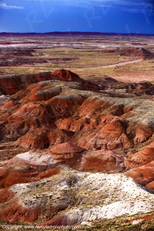 Painted Desert,Petrified Forest National Park,Arizona,USA