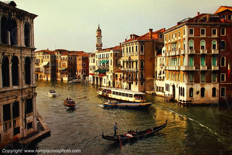 Venise Grand Canal V�n�tie Italie Italy Italia www.remylacroixphoto.com