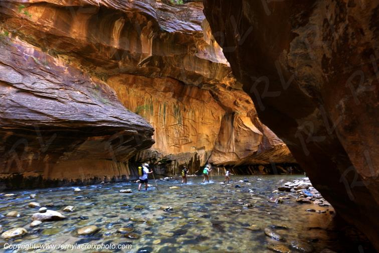 Zion National Park Riverside Walk Utah USA