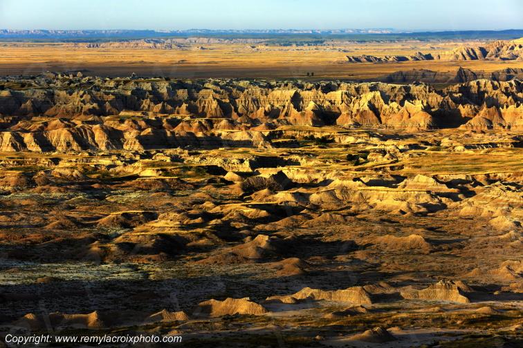 Pinnacles Overlook Badlands National Park South Dakota USA