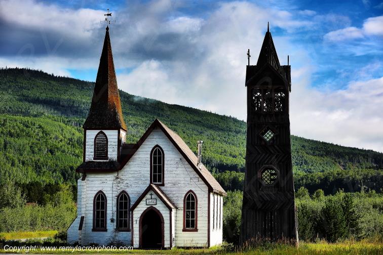 Kitwanga Church British Columbia Canada www.remylacroixphoto.com