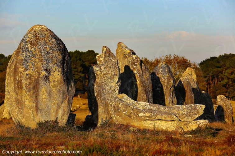 Alignements de Kermario Carnac Morbihan Bretagne France