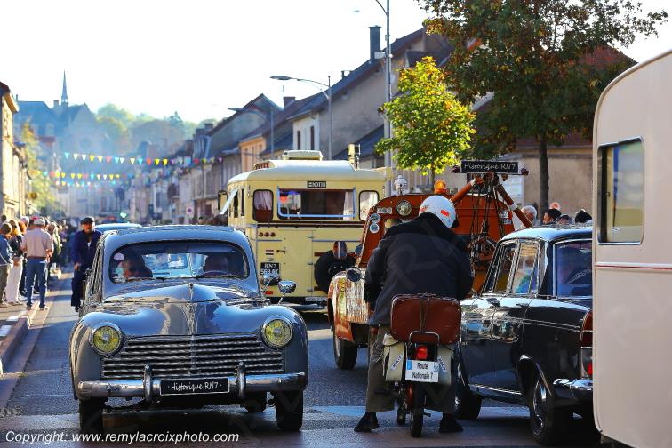 Peugeot 203 Embouteillage de Lapalisse Route Nationale 7 Allier Auvergne Rh�ne-Alpes France www.remylacroixphoto.com