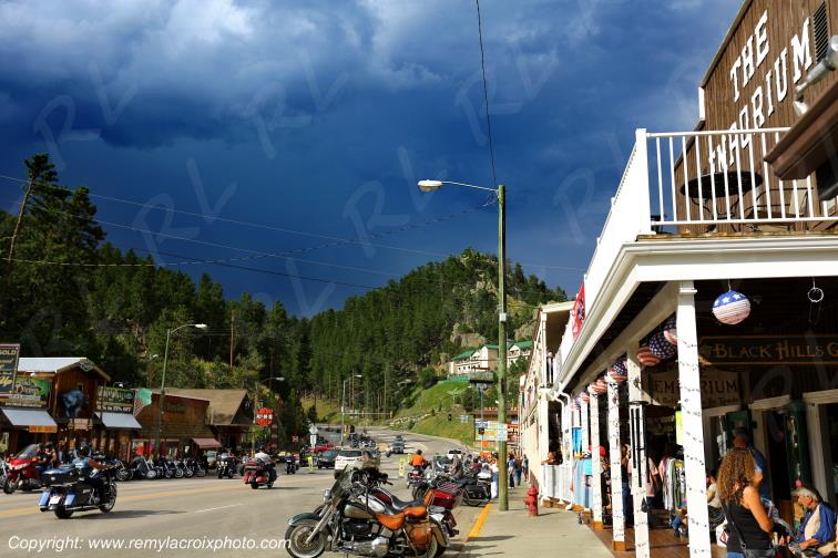 Keystone Bikers Black Hills South Dakota USA www.remylacroixphoto.com