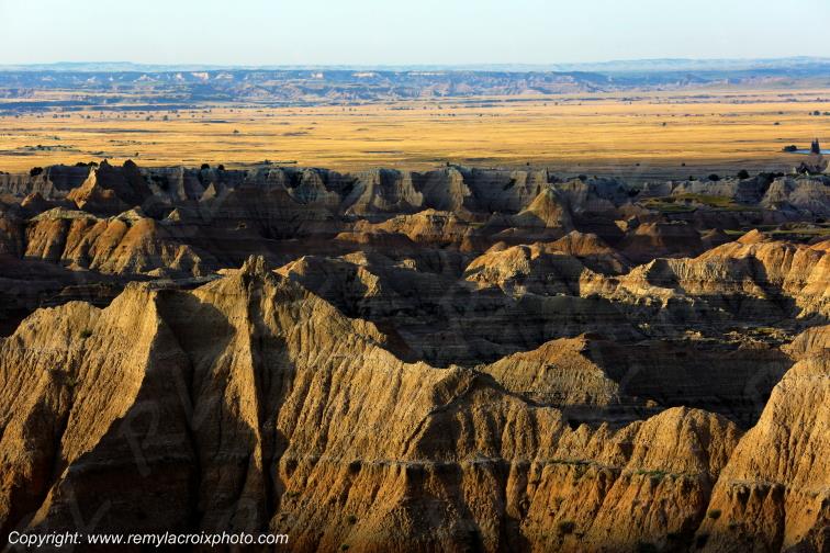 Pinnacles Overlook Badlands National Park South Dakota USA