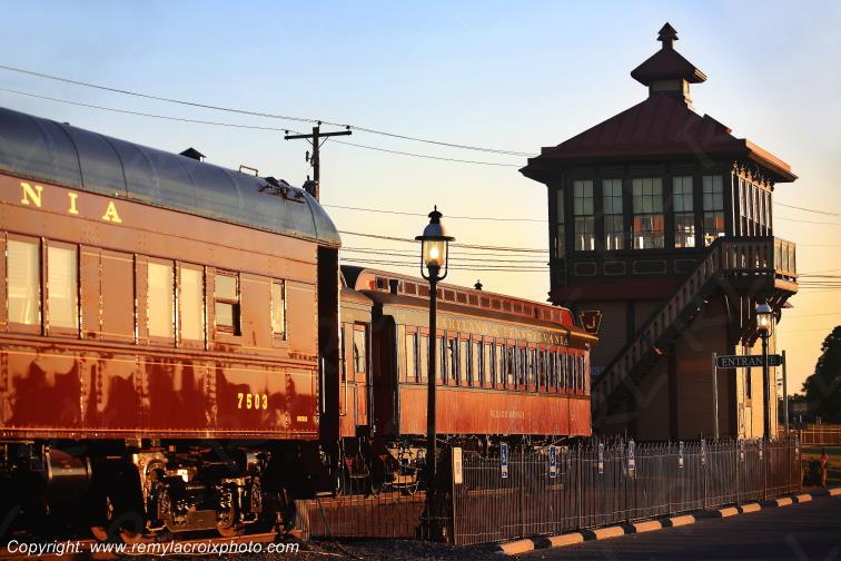 Strasburg railroad Lancaster Dutch County Pennsylvania Pennsylvanie USA ww.remylacroixphoto.com
