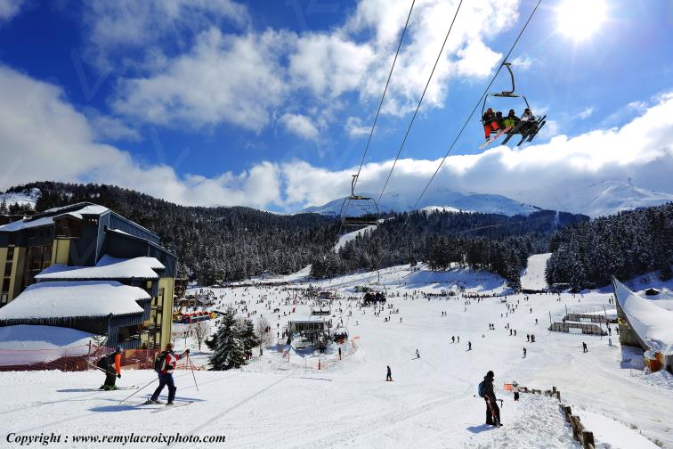 Station de Super Lioran Cantal Auvergne Rh�ne-Alpes France www.remylacroixphoto.com