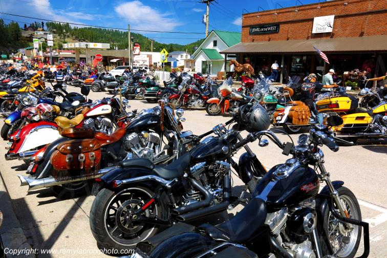 Harley-Davidson Hill City Bikers Black Hills South Dakota USA www.remylacroixphoto.com