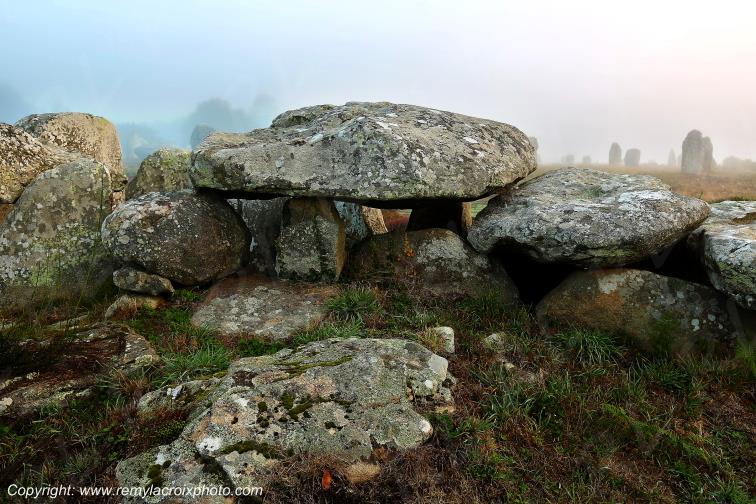 Alignements de Kermario Carnac Morbihan Bretagne France