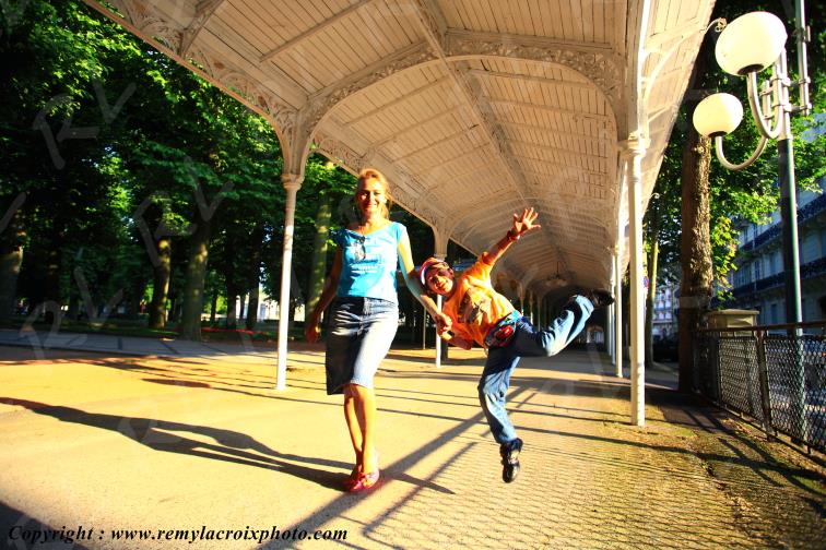 Vichy Quartier thermal galerie couverte Allier Auvergne France