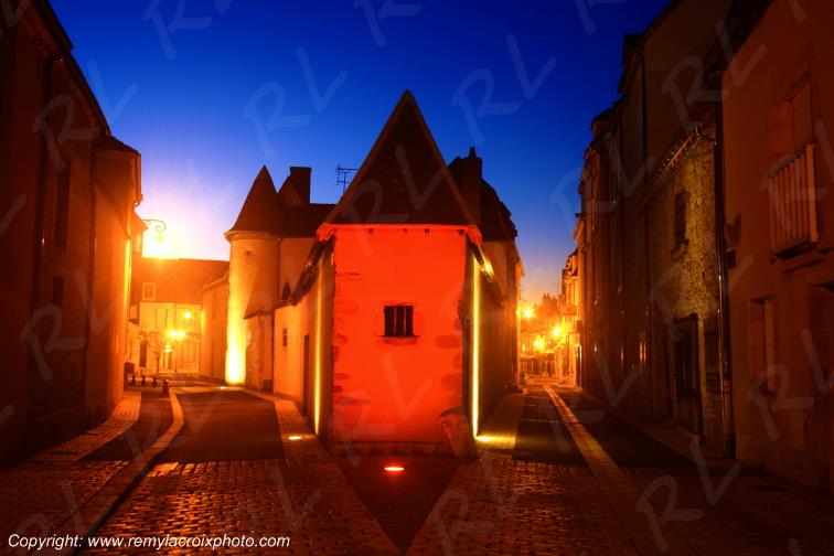 Saint Amand-Montrond Parcours lumi�res Cher Berry Centre Val de Loire France