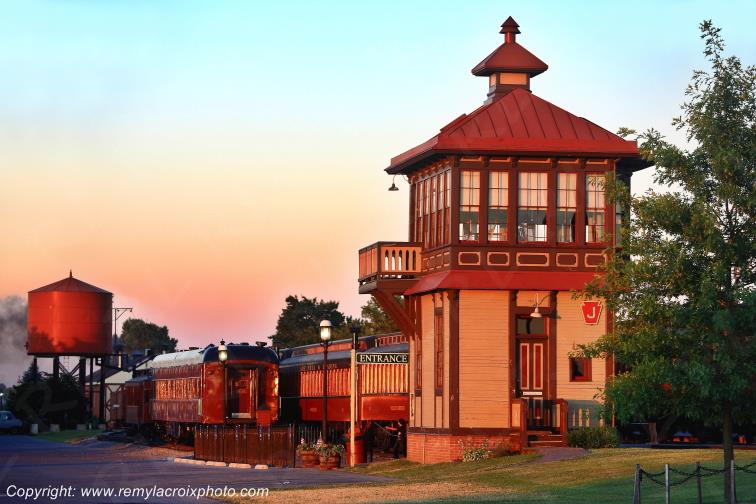 Strasburg railroad Lancaster Dutch County Pennsylvania Pennsylvanie USA ww.remylacroixphoto.com