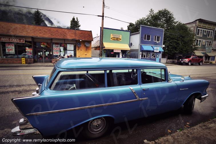 Chevrolet Bel Air Station Wagon 1957 Stewart British Columbia Canada www.remylacroixphoto.com