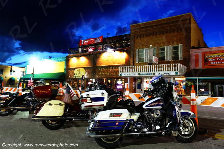 Harley-Davidson Custer Bikers Black Hills South Dakota USA www.remylacroixphoto.com