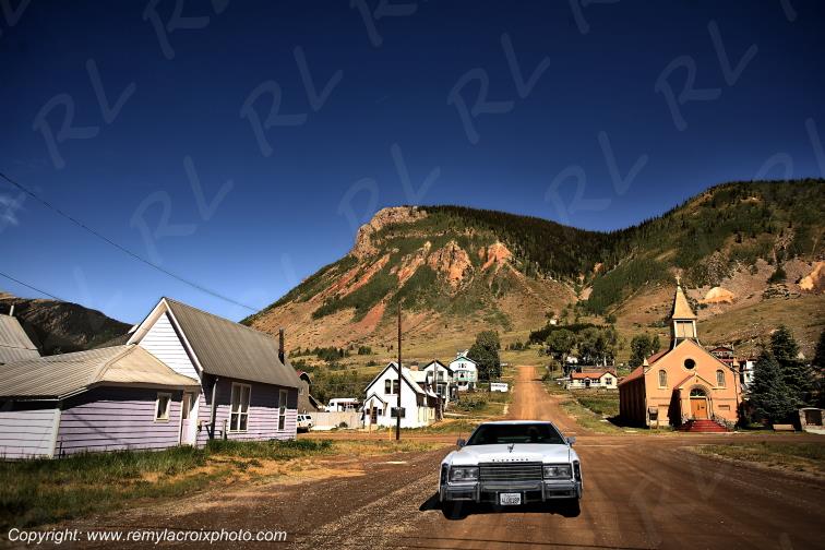 Silverton Cadillac Eldorado 1977 Rocky Mountain Colorado USA www.remylacroixphoto.com
