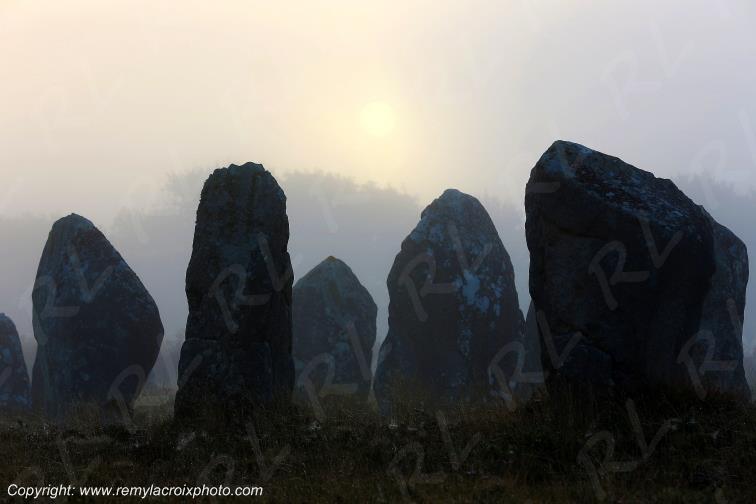 Alignements de Kermario Carnac Morbihan Bretagne France