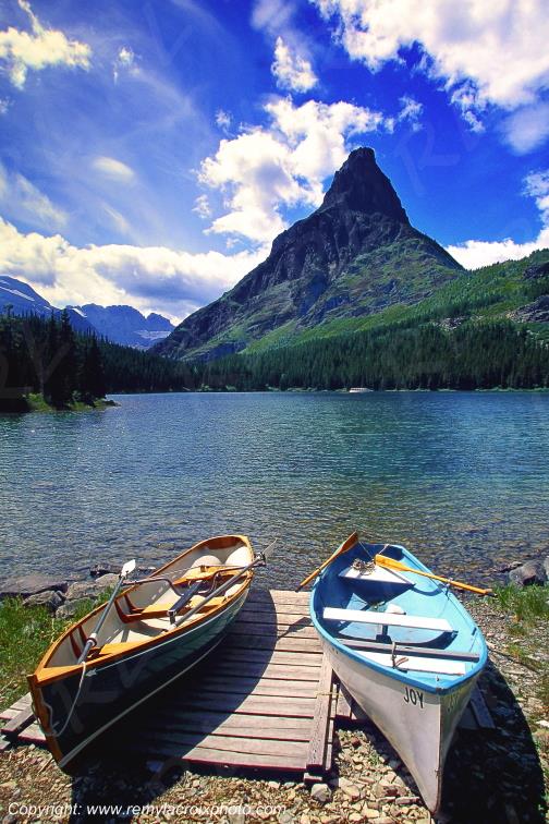 Swiftcurrent Lake Glacier National Park Montana USA www.remylacroixphoto.com