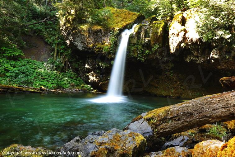 Iron Creek Falls Mount Saint Helens National Monument Washington USA www.remylacroixphoto.com