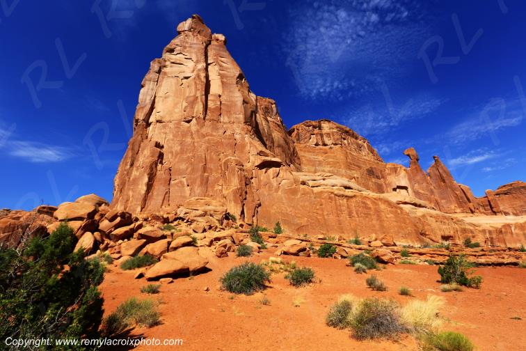 Park Avenue Arches National Park Utah USA