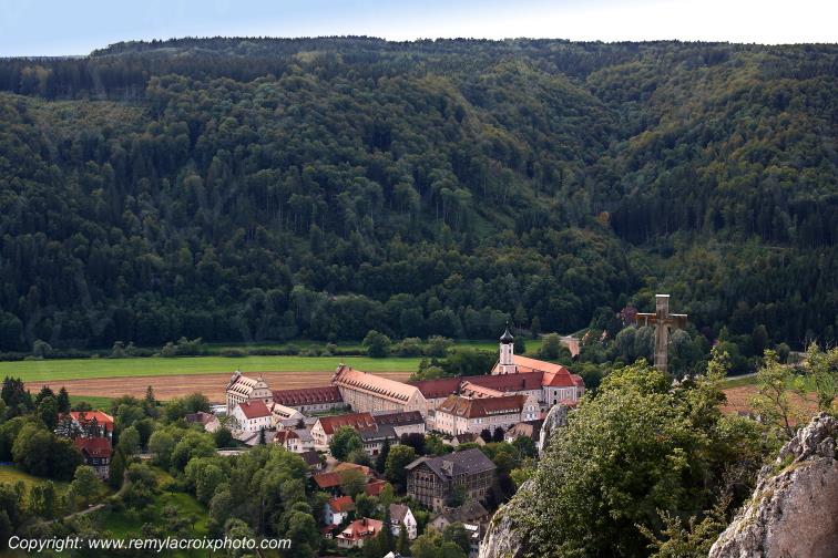 Abbaye b�n�dictine Saint Martin de Beuron Parc national Obere Donau Danube River Allemagne Deutchland Germany Europe Europ www.remylacroixphoto.com