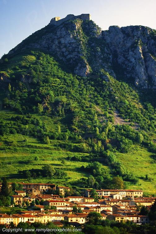 Monts�gur Ch�teau Ari�ge Occitanie Midi Pyr�n�es France www.remylacroixphoto.com