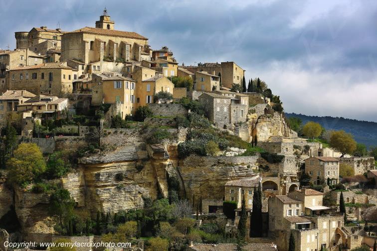 Gordes Lub�ron Vaucluse Provence Alpes C�te d'Azur PACA France www.remylacroixphoto.com