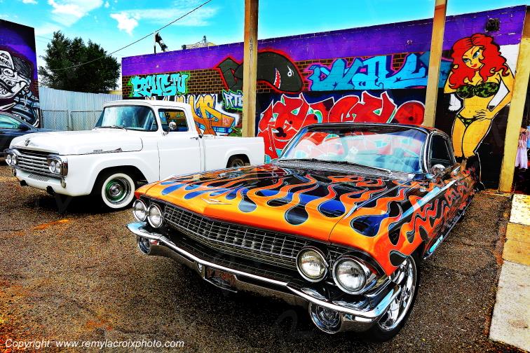 Cadillac Coupe De Ville 1961 Route 66 Albuquerque New Mexico USA