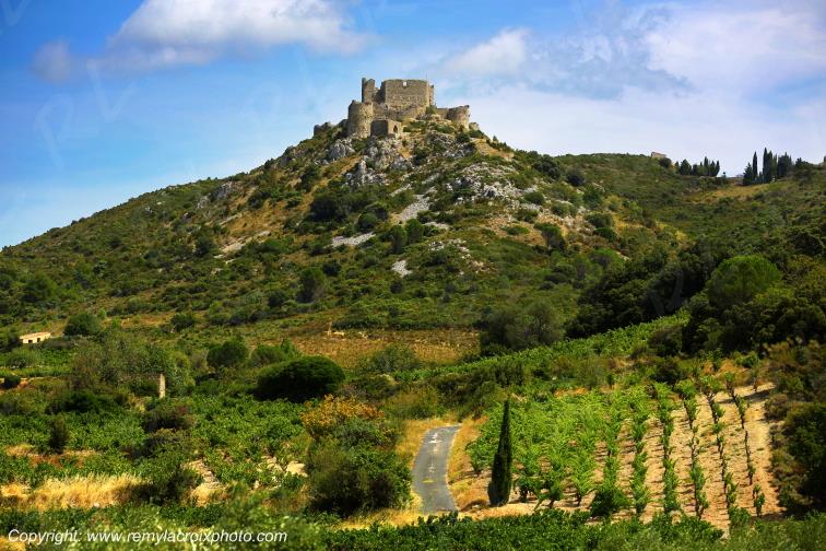 Aguilar Ch�teau Cathare Haut-Fitou Corbi�res vignoble Aude Occitanie France www.remylacroixphoto.com