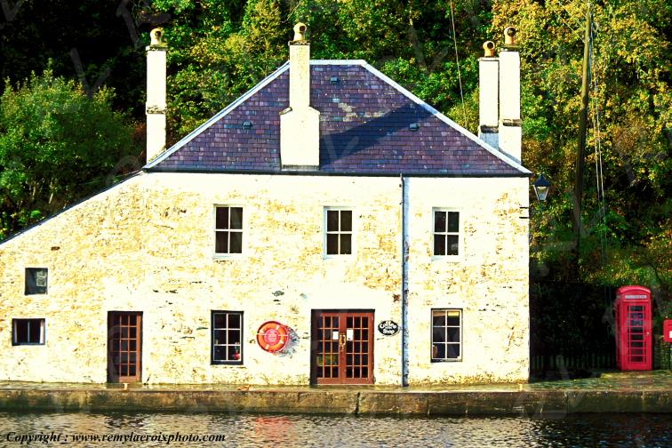 Crinan Harbor channel �cosse Scotland Grande-Bretagne Great Britain