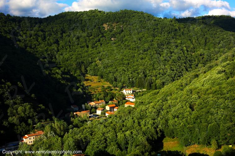 Village m�di�val de Hautpoul,Tarn,France