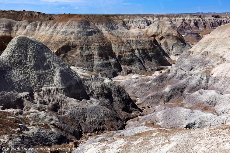 Blue Mesa Petrified Forest National Park Arizona USA