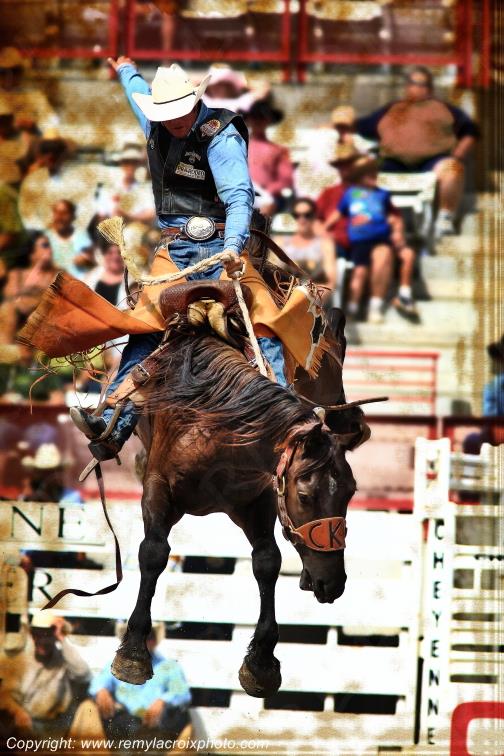 Rodeo Cheyenne Frontier Days Wyoming USA www.remylacroixphoto.com