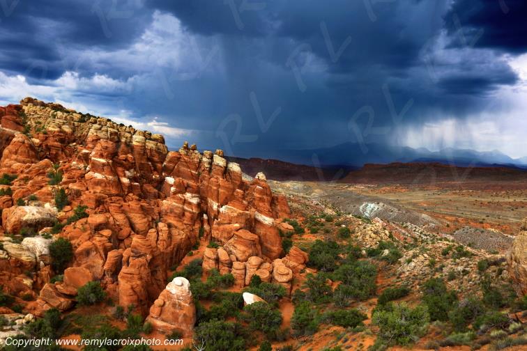 Fiery Furnace Viewpoint Arches National Park Utah USA